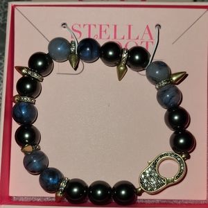 Stella & Dot Renegade Beaded Stretch Bracelet